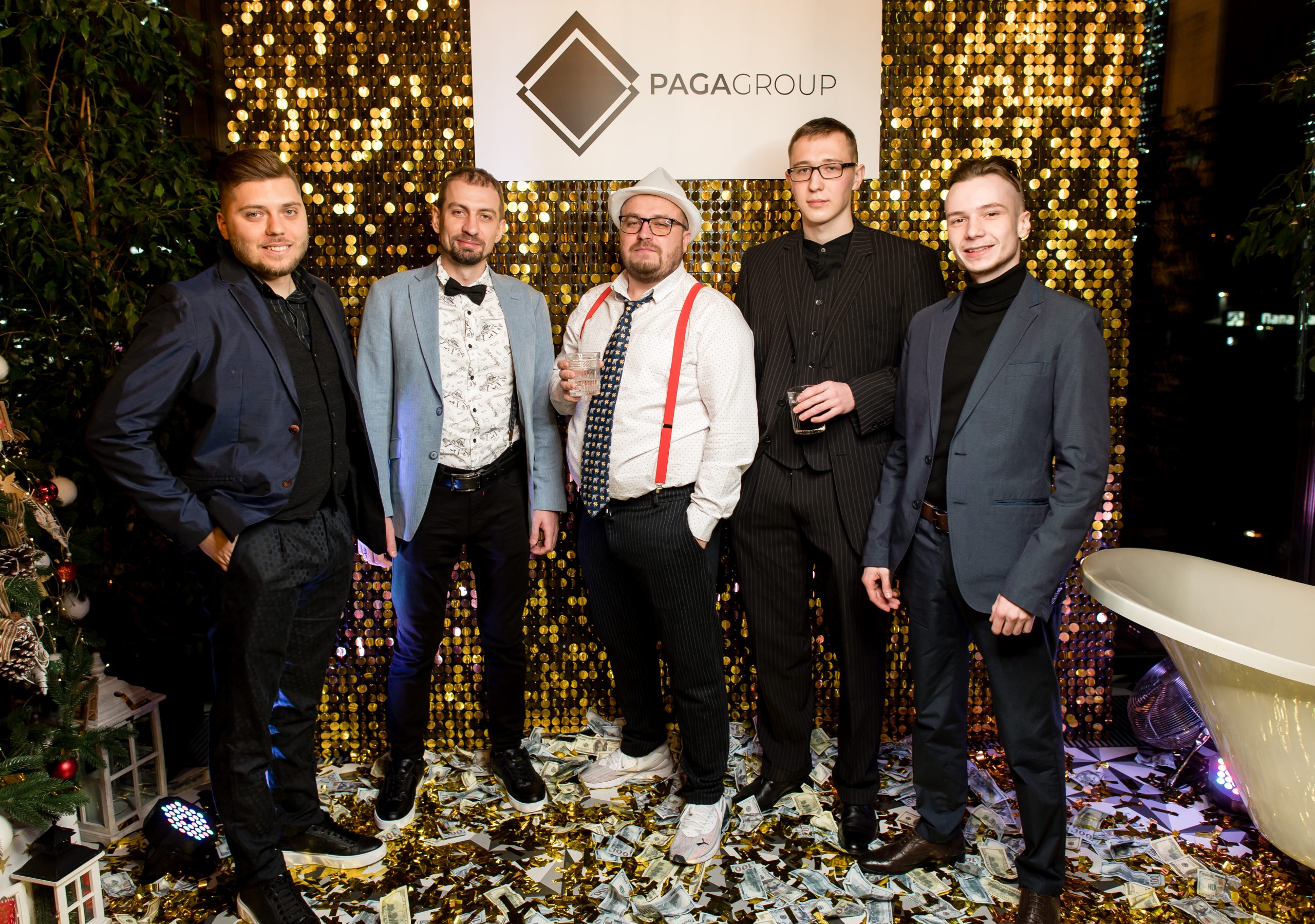 Paga Gatsby New Year corporate party Paga Group